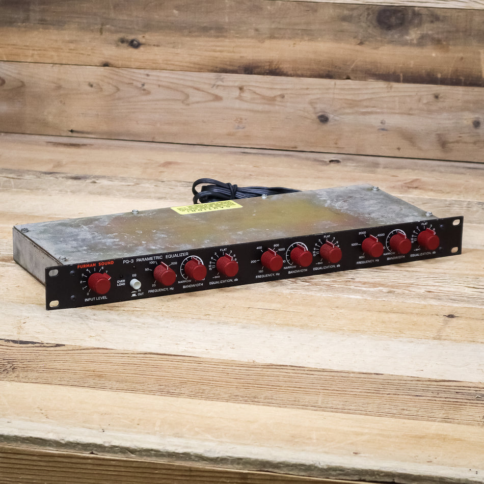 Furman Sound PQ3 (PQ-3) Parametric Equalizer Preamp