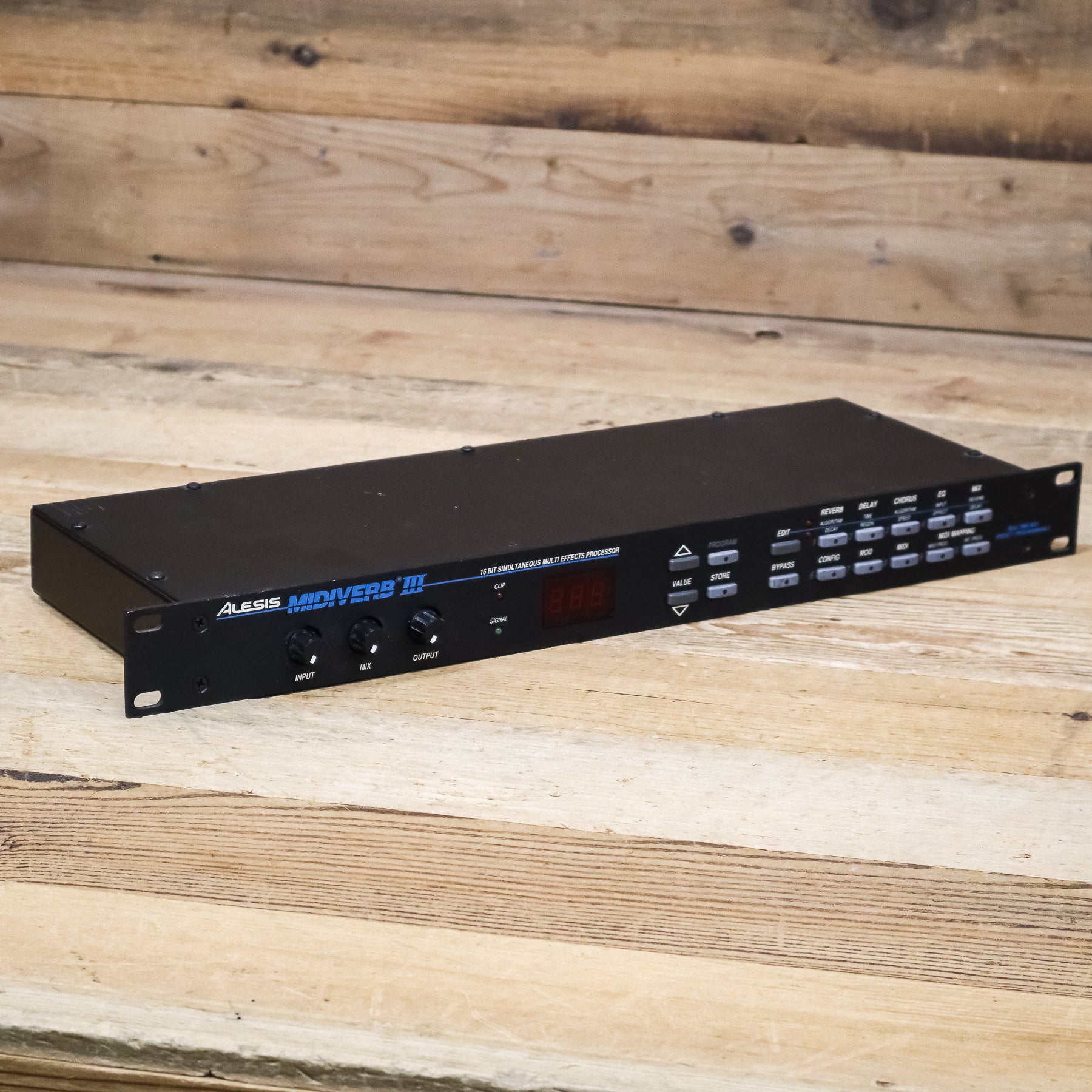 ALESIS MIDIVERB Ⅲ アレシス 　マルチエフェクター Alesis Midiverb III For Sale – Tone Tweakers Inc.