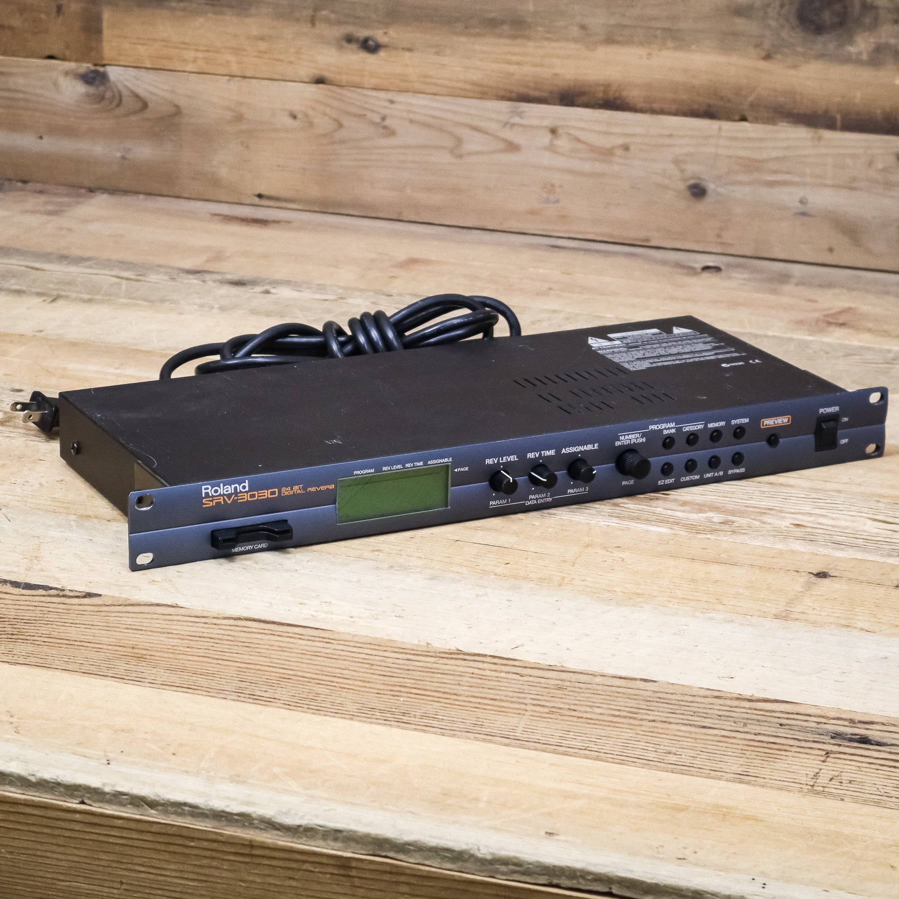 Roland SRV-3030 24-Bit Digital Reverb Processor – Pixel Pro Audio