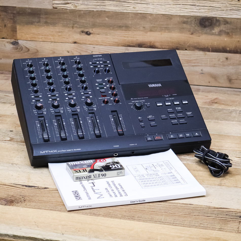 Yamaha MT4x Analog 4-Track Cassette Tape Recorder