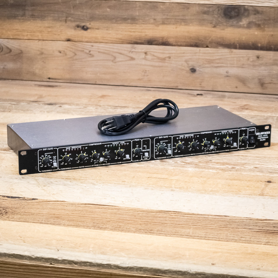 Drawmer DL241 Stereo Auto Compressor Limiter, Rare XLR Version