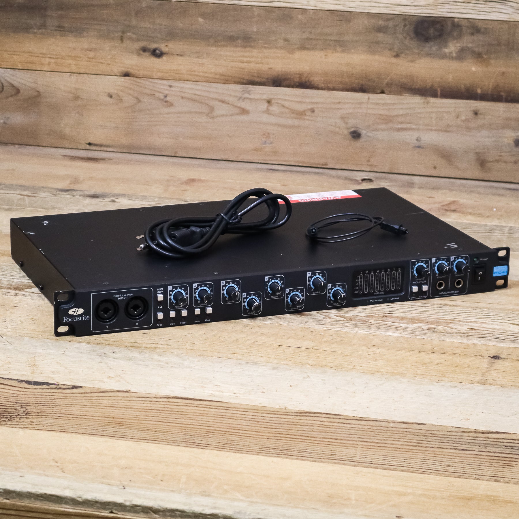 Focusrite Saffire PRO 40 FireWire Audio Interface with Neutrik