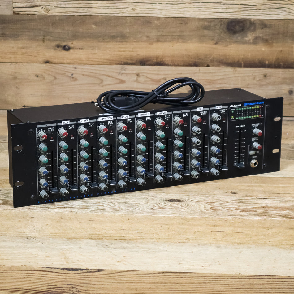 Alesis Studio 12R 12-Channel Rack Mixer