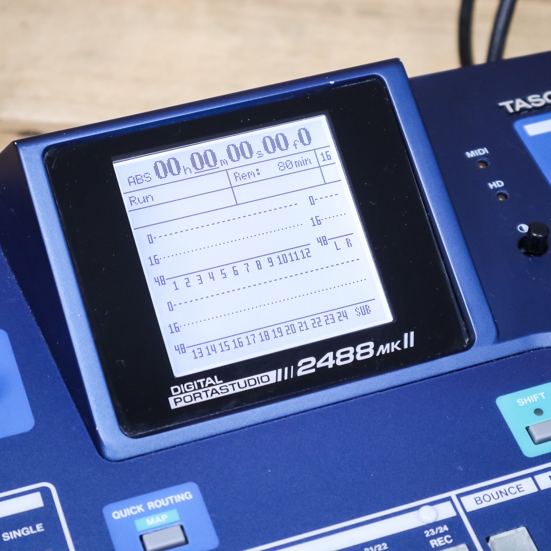 Tascam 2488mkII (2488 MK2) Digital Portastudio Workstation