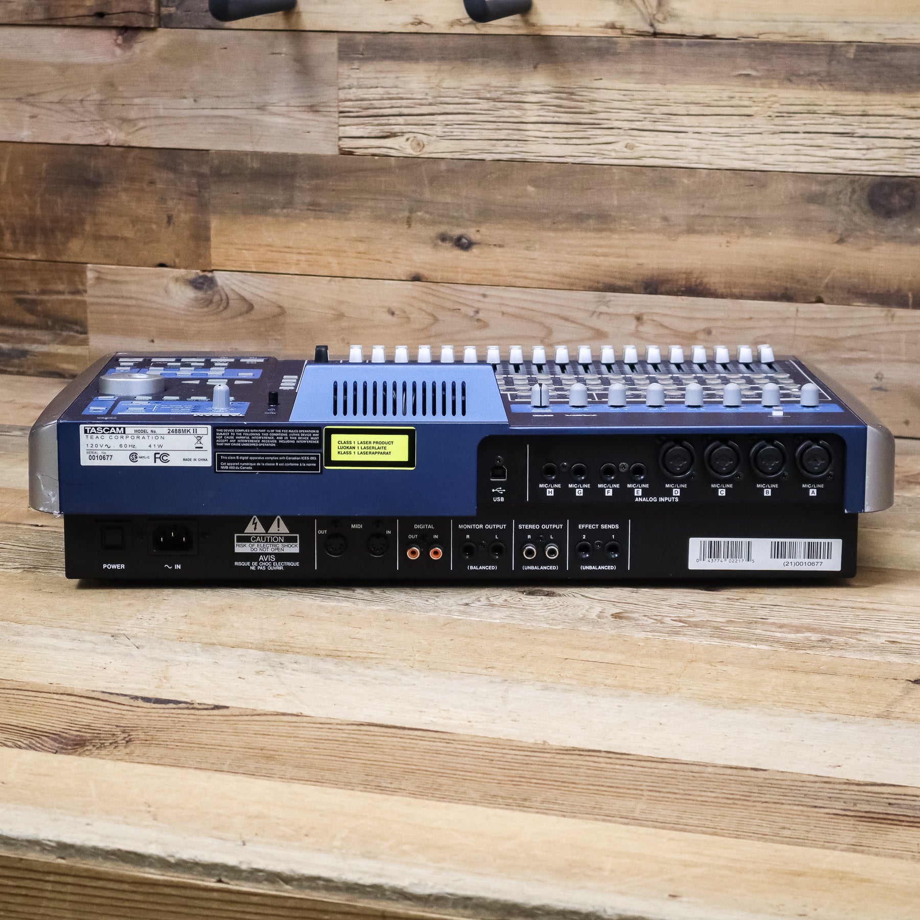 Tascam 2488mkII (2488 MK2) Digital Portastudio Workstation