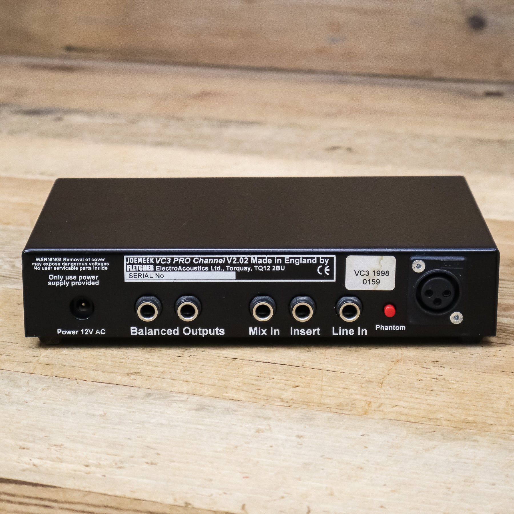 JoeMeek VC3 V2 ProChannel Channel Strip – Pixel Pro Audio