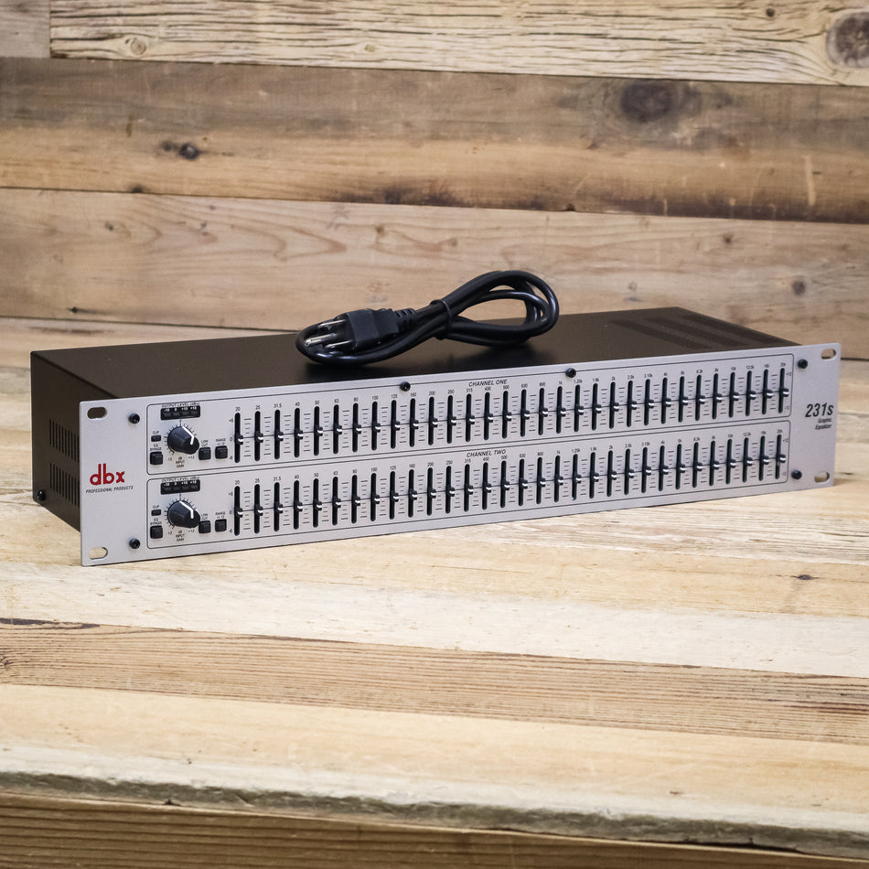 DBX 231S Dual 31-Band Graphic Equalizer