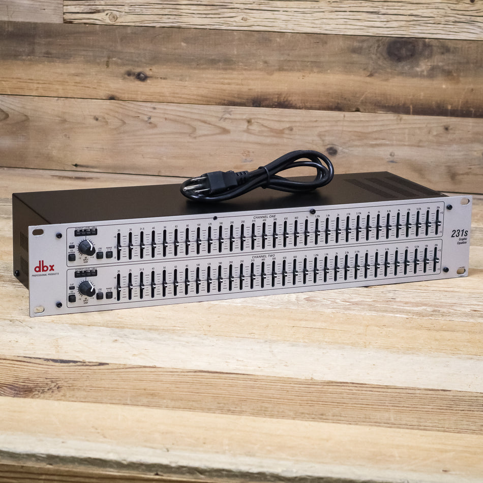 DBX 231S Dual 31-Band Graphic Equalizer