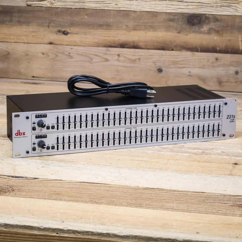 DBX 231S Dual 31-Band Graphic Equalizer