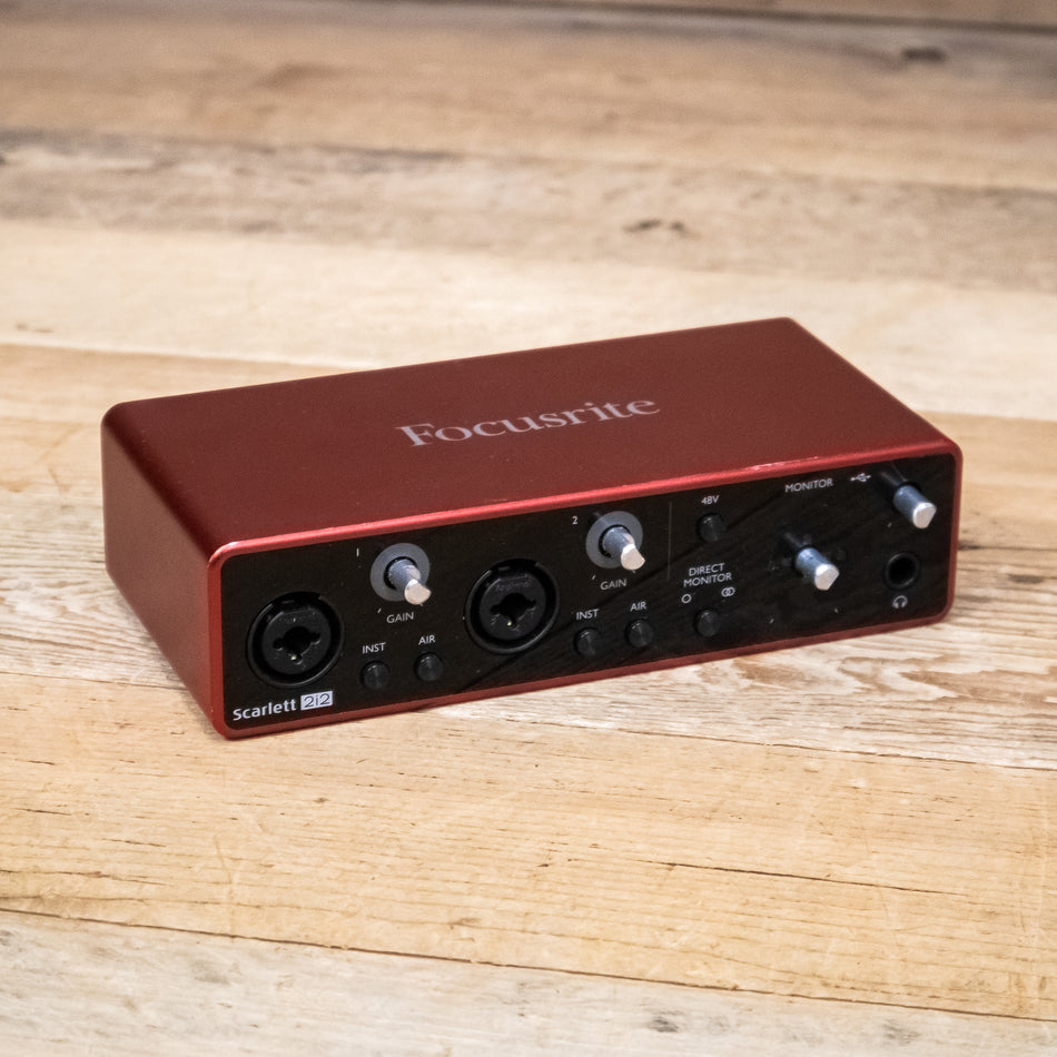 As Is Focusrite Scarlett 2i2 (3rd Gen) USB Audio Interface