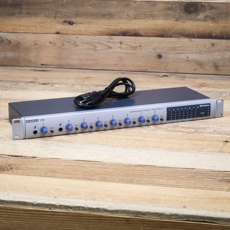 PreSonus DigiMax D8 8-Channel Mic Preamp