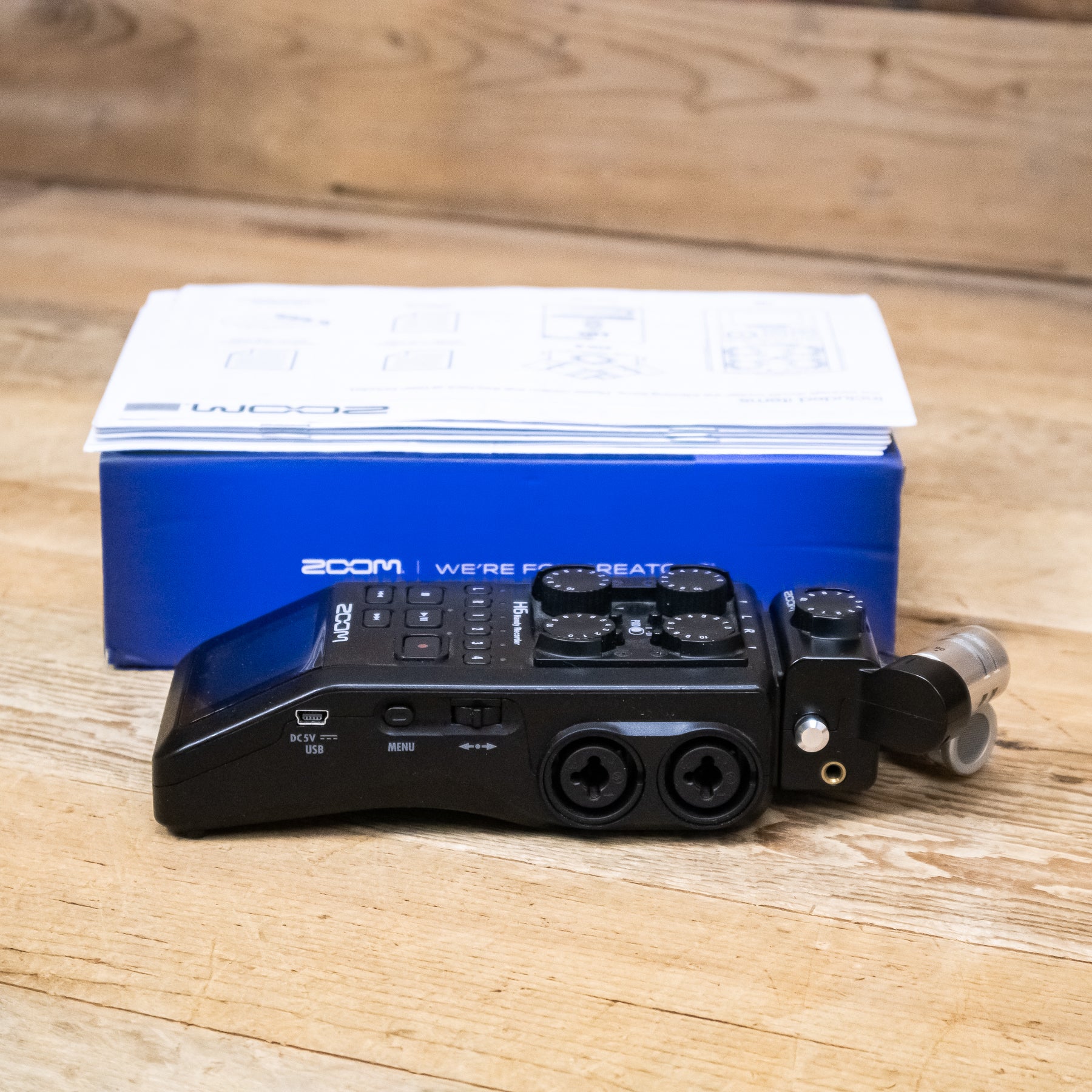 Zoom H6 All Black Handy Recorder with XY Capsule – Pixel Pro Audio