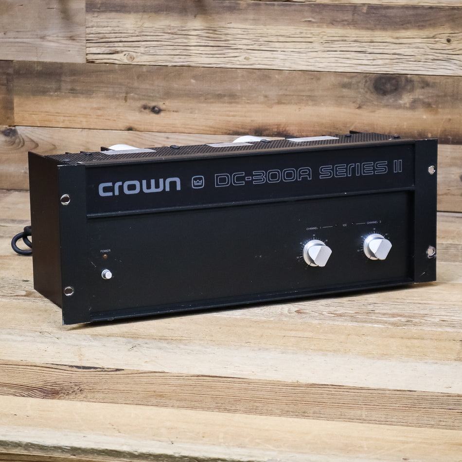 Crown DC-300A Series II Stereo Power Amplifier