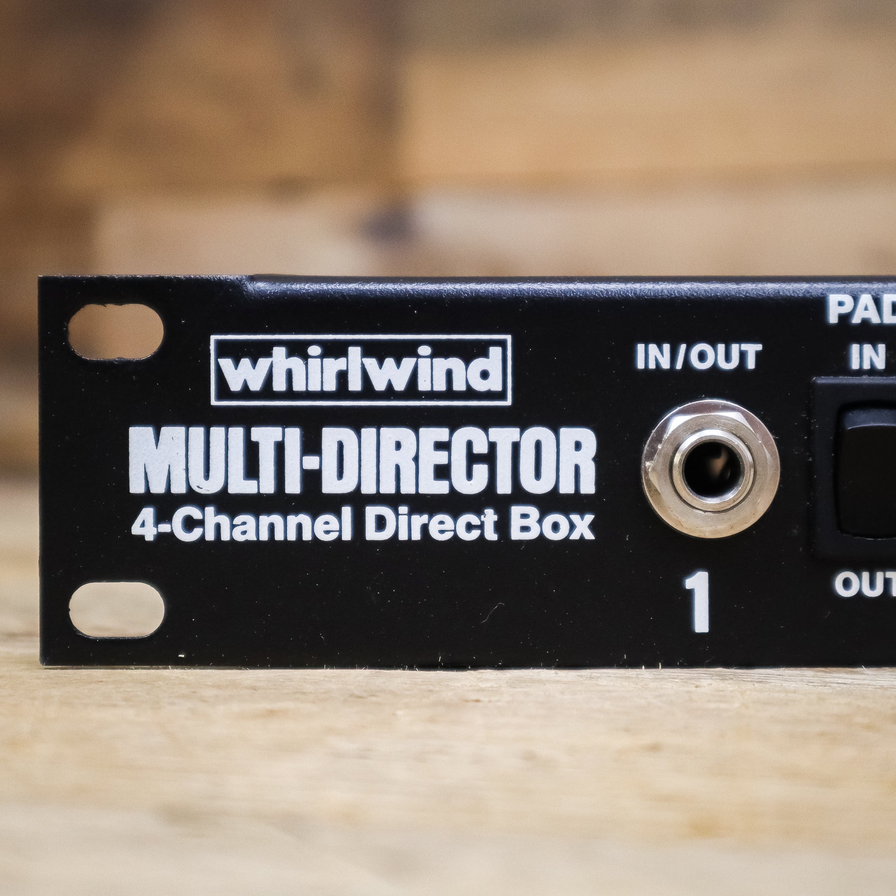 配信機器・PA機器・レコーディング機器 whirlwind MULTI-DIRECTOR Passive 4ch DI Whirlwind MultiDirector 4-channel Passive Instrument Direct Box