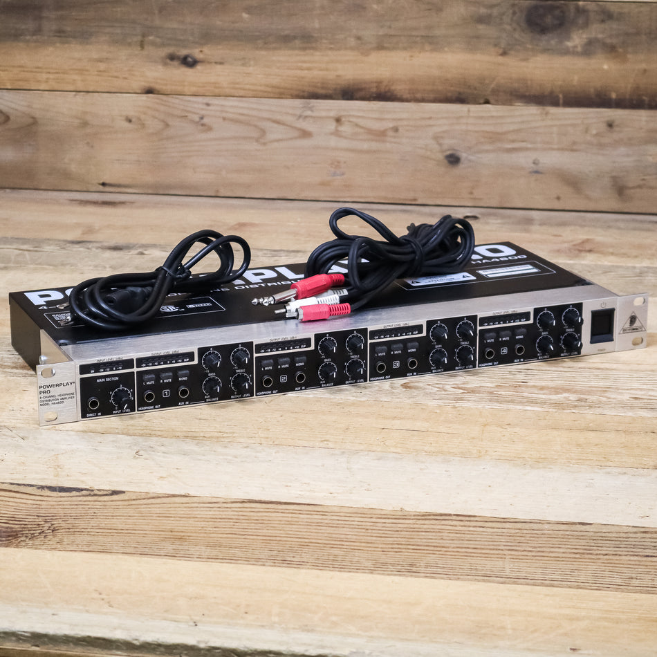 Behringer Powerplay Pro HA4600 4-Channel Headphone Distribution Amplifier
