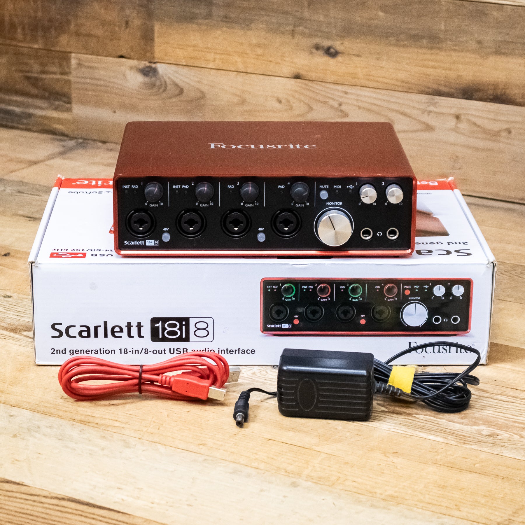 Focusrite Scarlett 18i8 (2nd Gen) USB Audio Interface – Pixel Pro