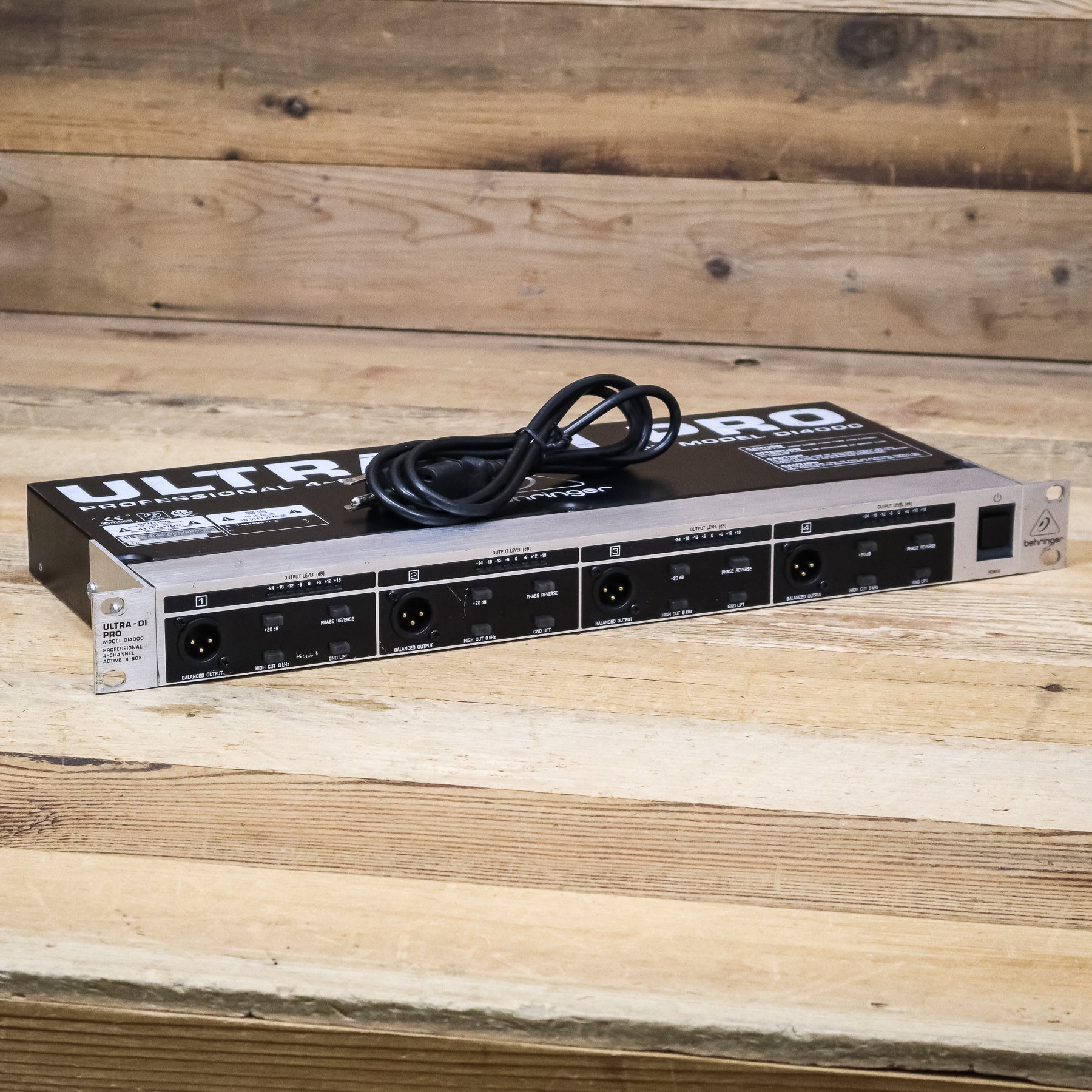 Behringer DI4000 4-Channel Active DI Box – Pixel Pro Audio
