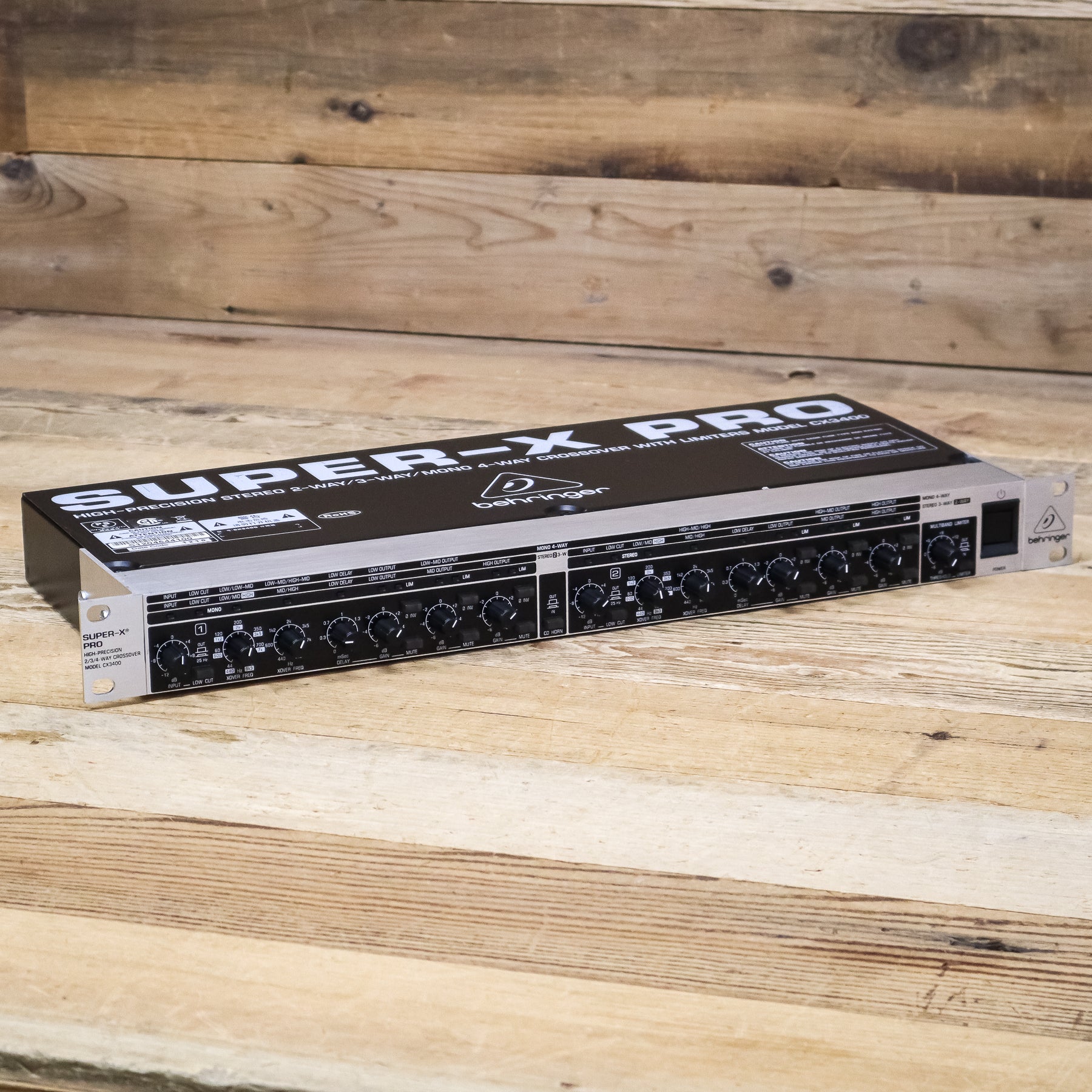 Behringer Super-X Pro CX3400 Crossover with Limiter – Pixel Pro Audio
