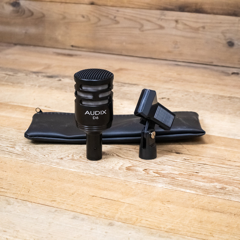 Audix D6 (D-6) Dynamic Instrument Microphone