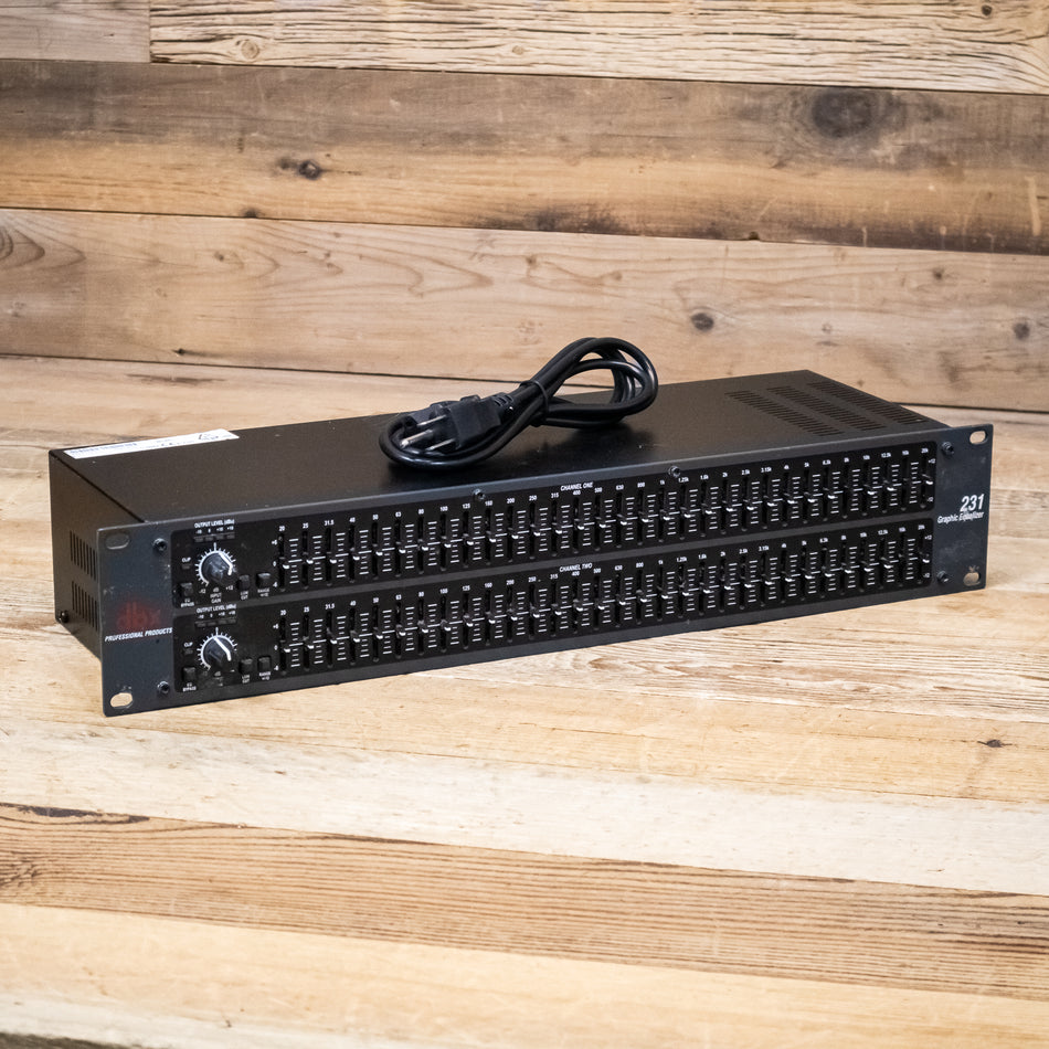 DBX 231 Dual 31-Band Graphic Equalizer