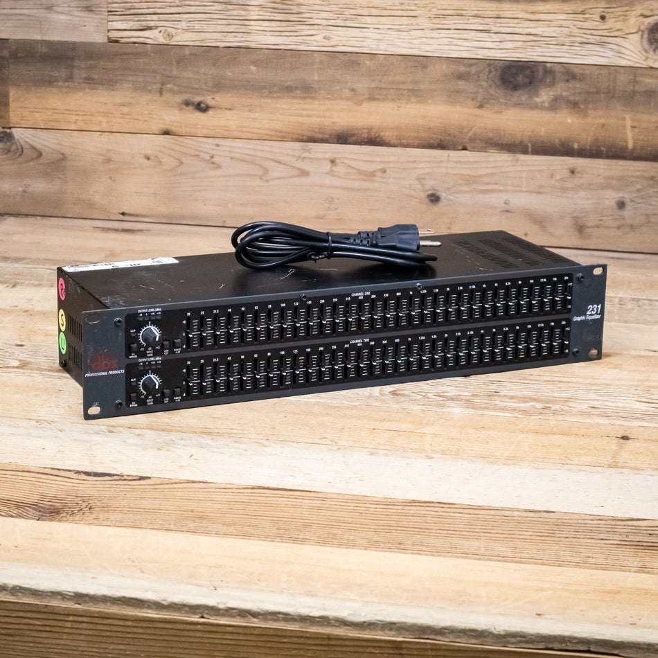 DBX 231 Dual 31-Band Graphic Equalizer