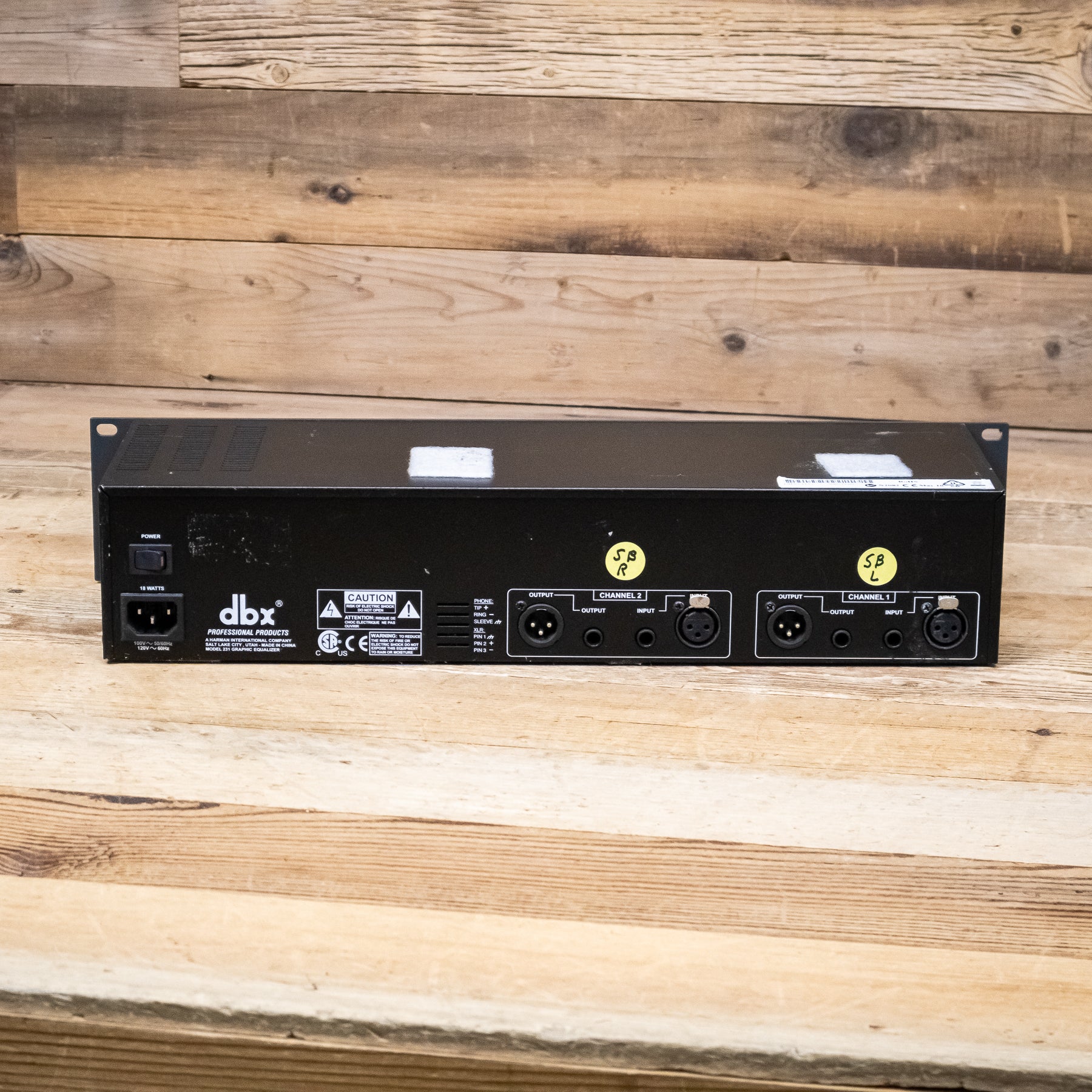 DBX 231 Dual 31-Band Graphic Equalizer – Pixel Pro Audio