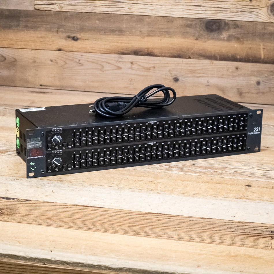 DBX 231 Dual 31-Band Graphic Equalizer