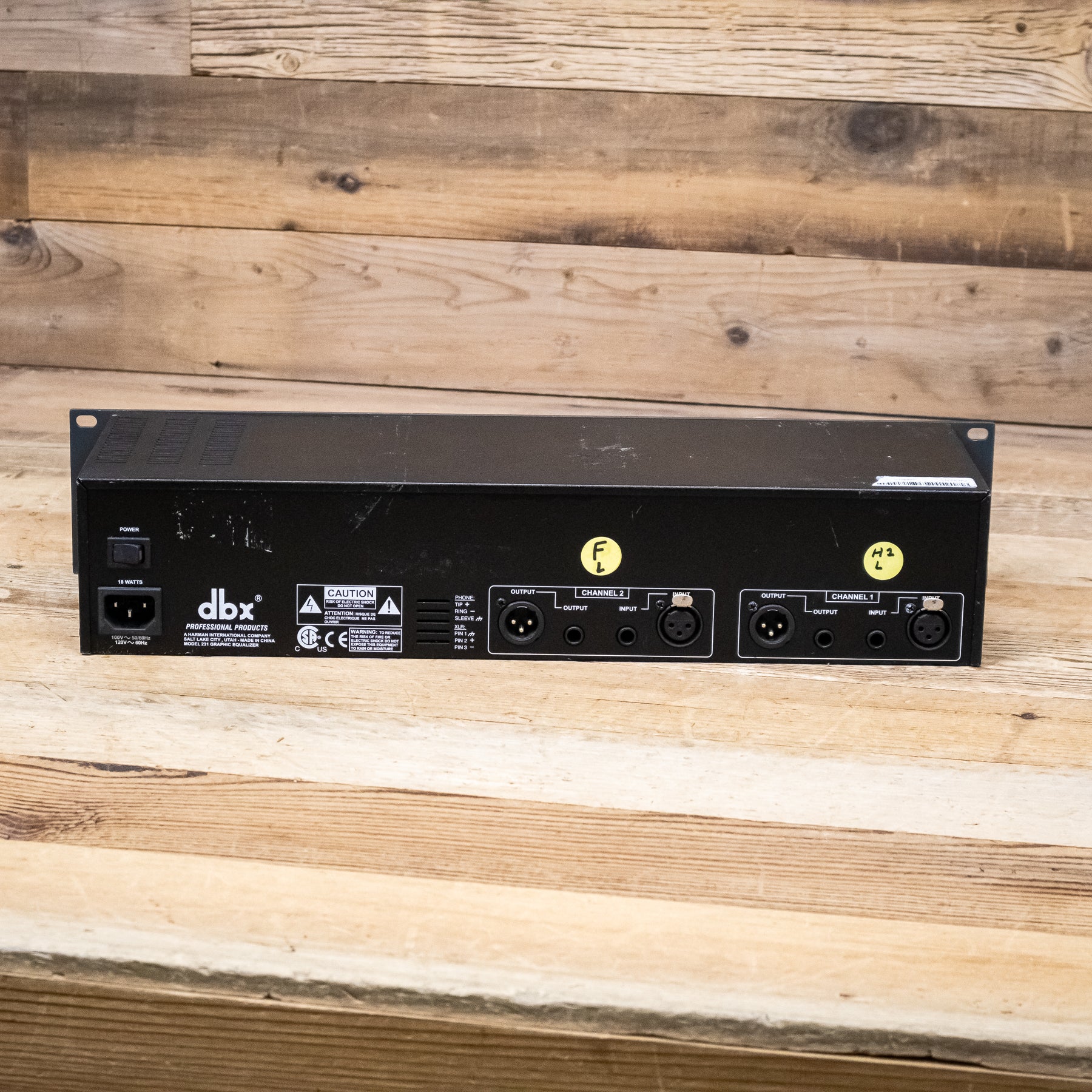DBX 231 Dual 31-Band Graphic Equalizer – Pixel Pro Audio
