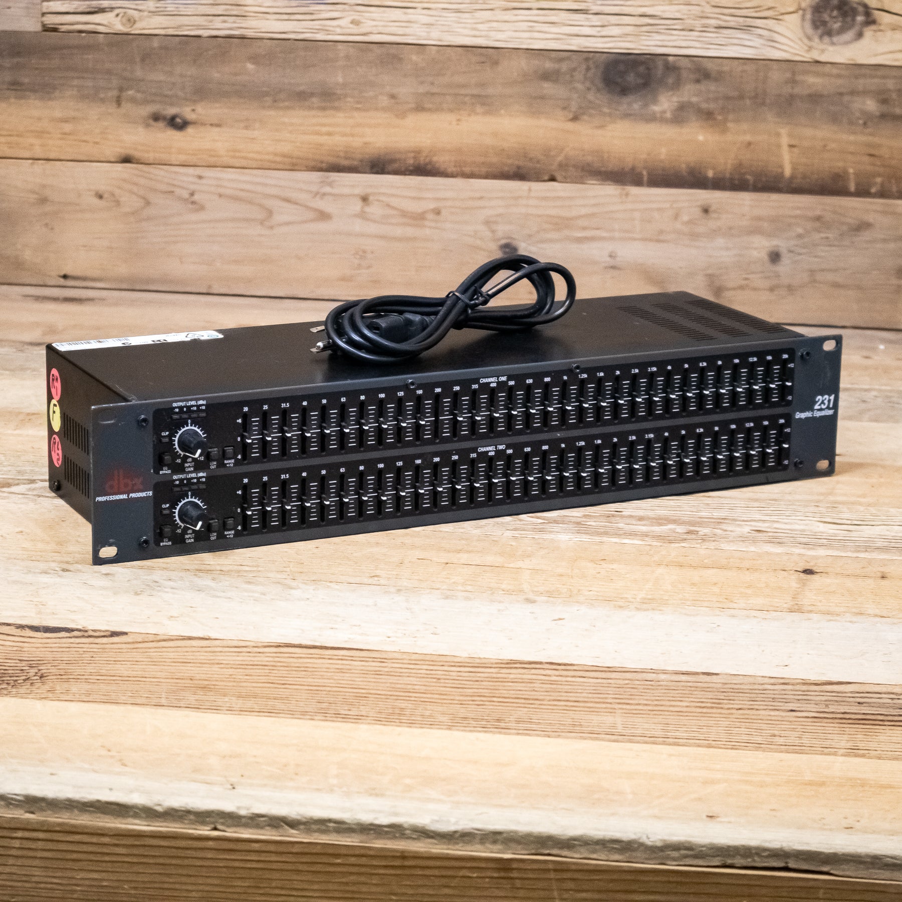 DBX 231 Dual 31-Band Graphic Equalizer – Pixel Pro Audio