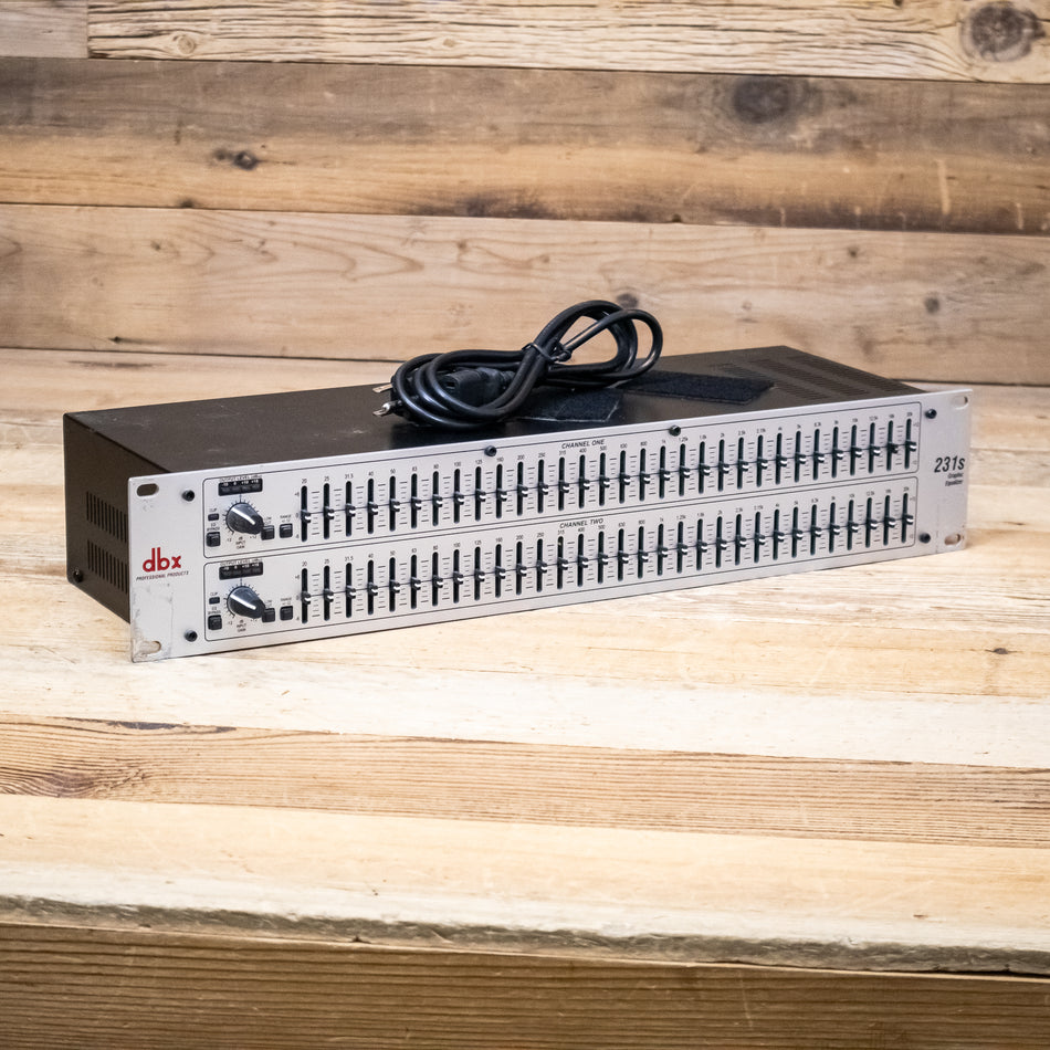 DBX 231S Dual 31-Band Graphic Equalizer