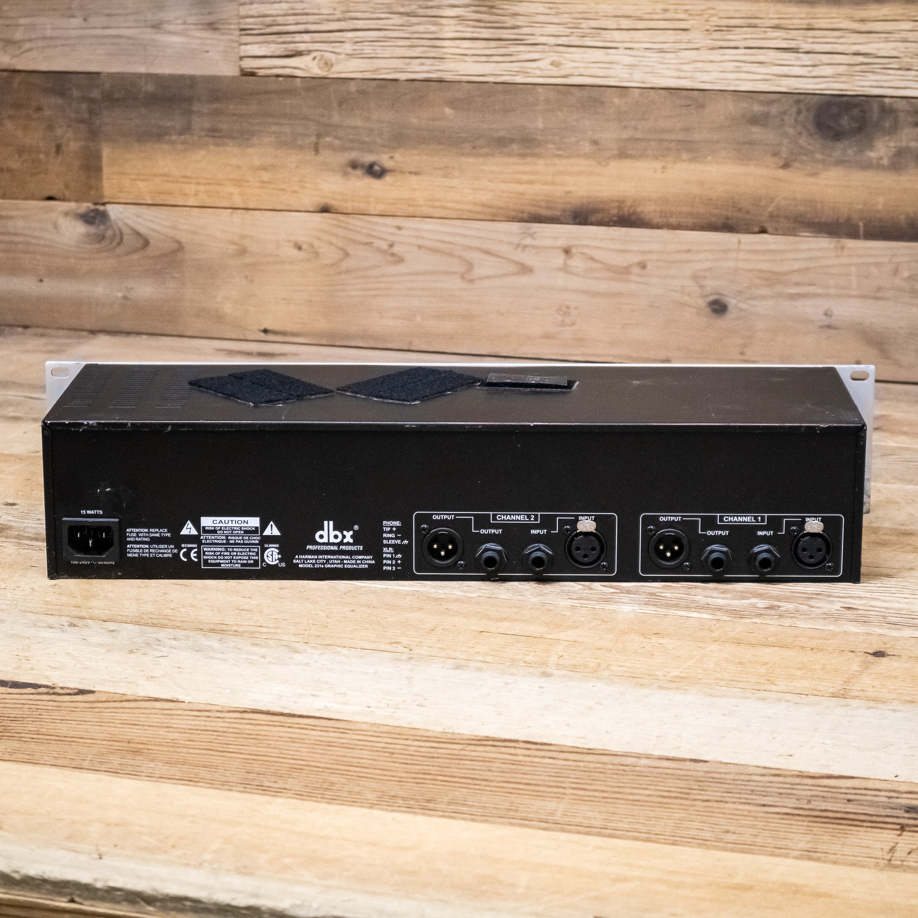 DBX 231S Dual 31-Band Graphic Equalizer – Pixel Pro Audio