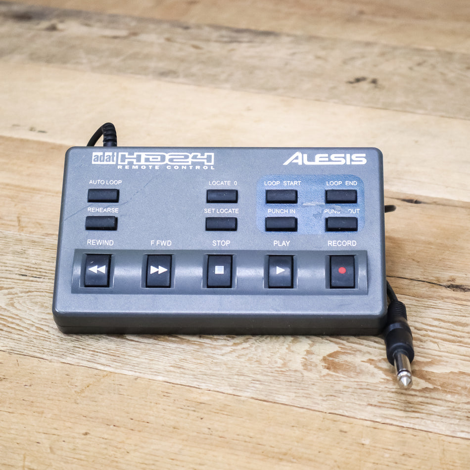 Alesis HD24 Remote Control for HD24 and HD24XR ADAT Recorders