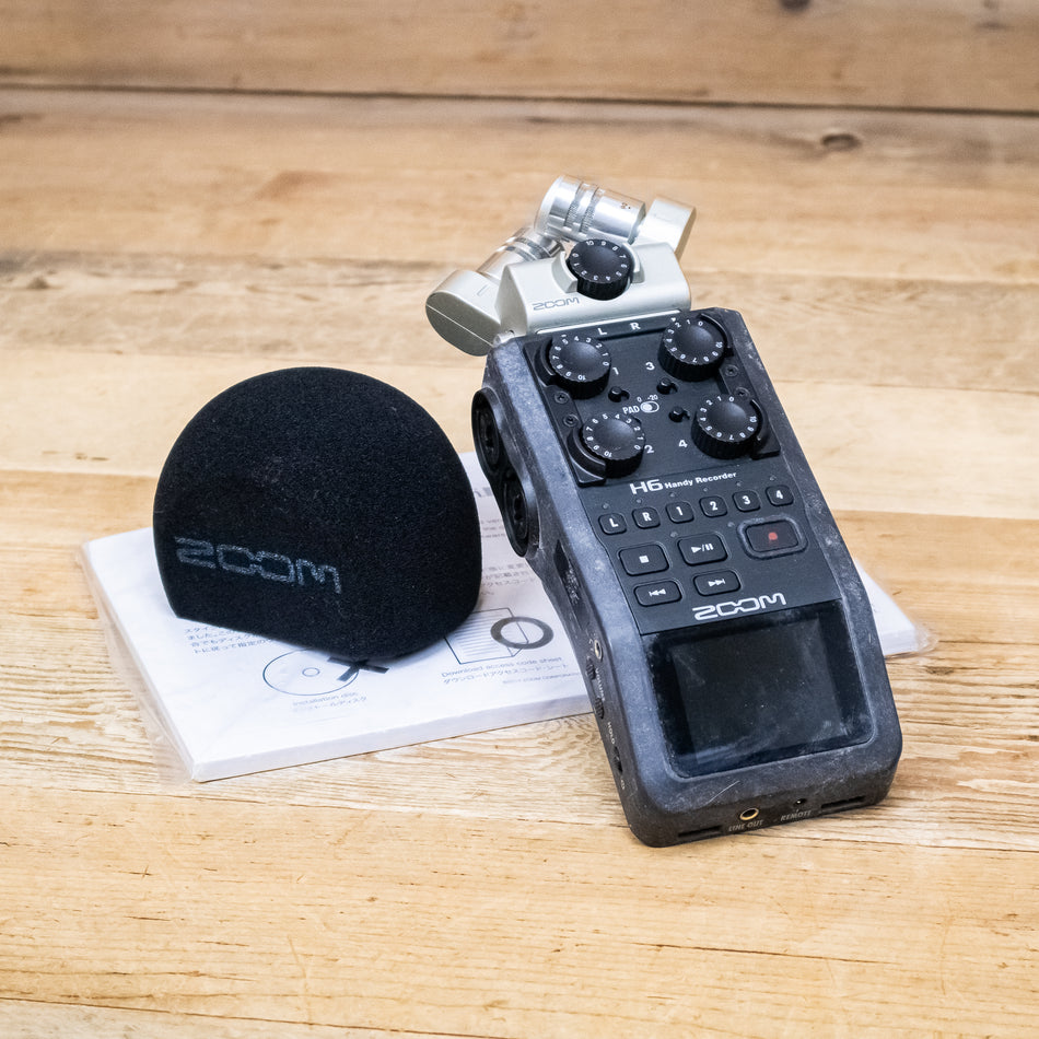 Zoom H6 XY Portable Handheld Digital Recorder