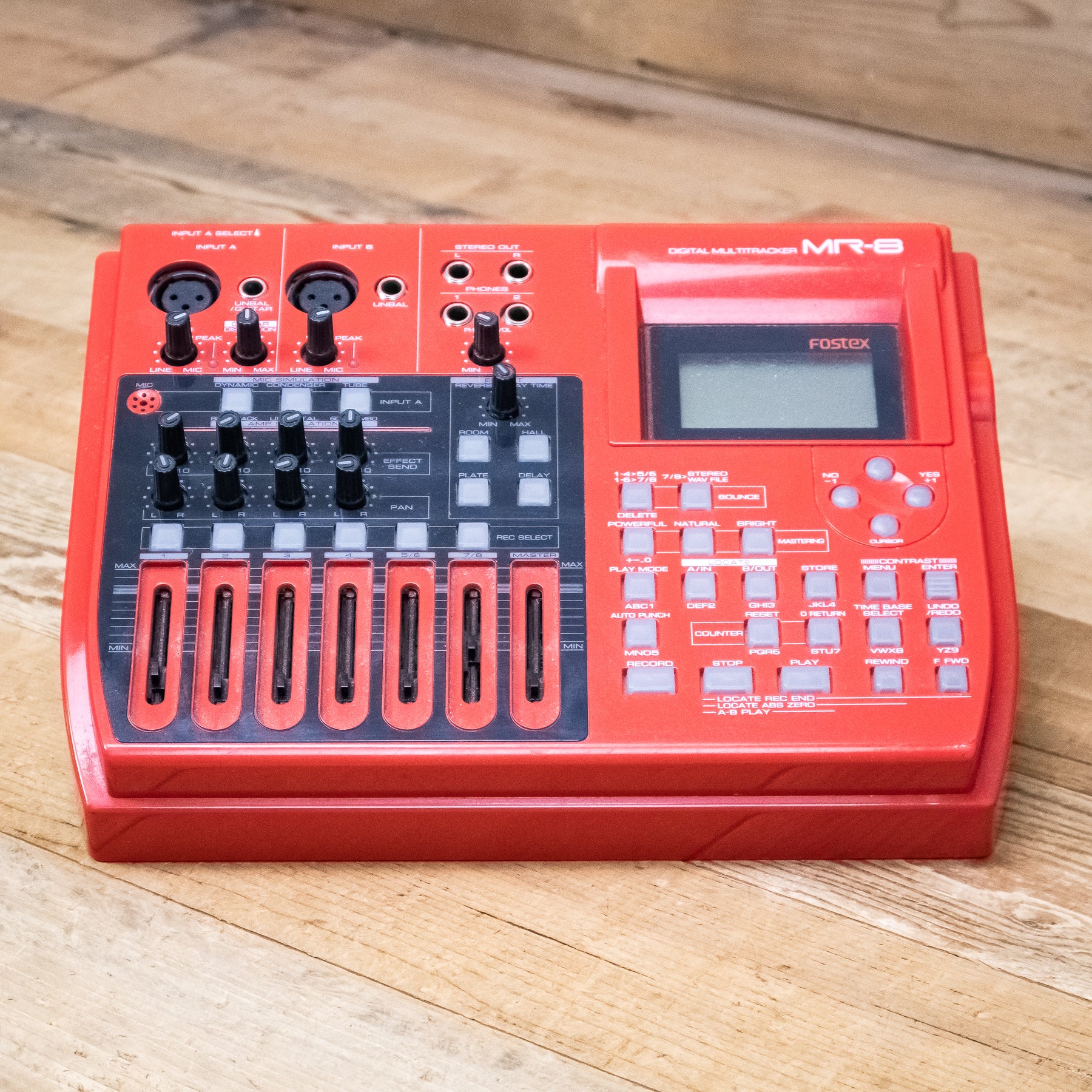 As Is Fostex MR8 (MR-8) Digital Multitrack Recorder – Pixel Pro Audio