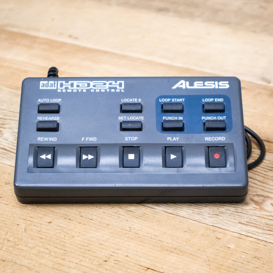Alesis HD24 Remote Control for HD24 and HD24XR ADAT Recorders