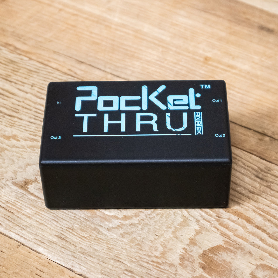 Anatek Pocket Thru MIDI Splitter 1 Input to 3 Buffered Outputs
