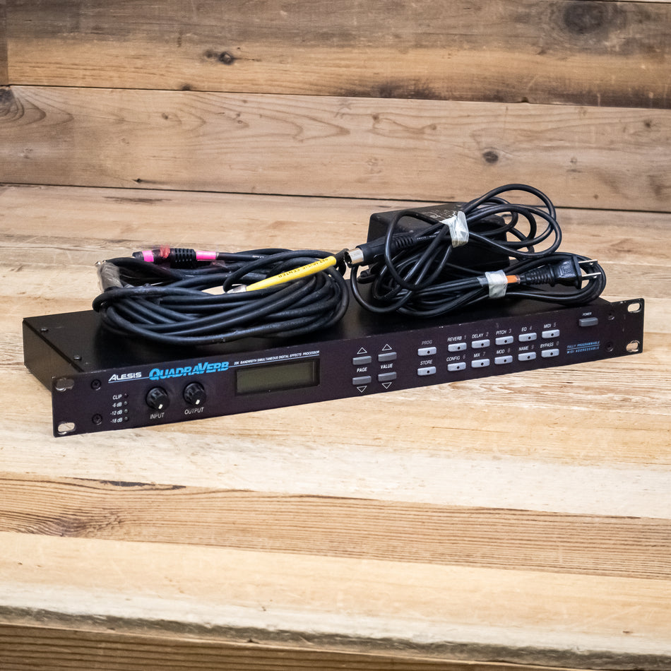Alesis Quadraverb Plus Digital Reverb Effects Processor