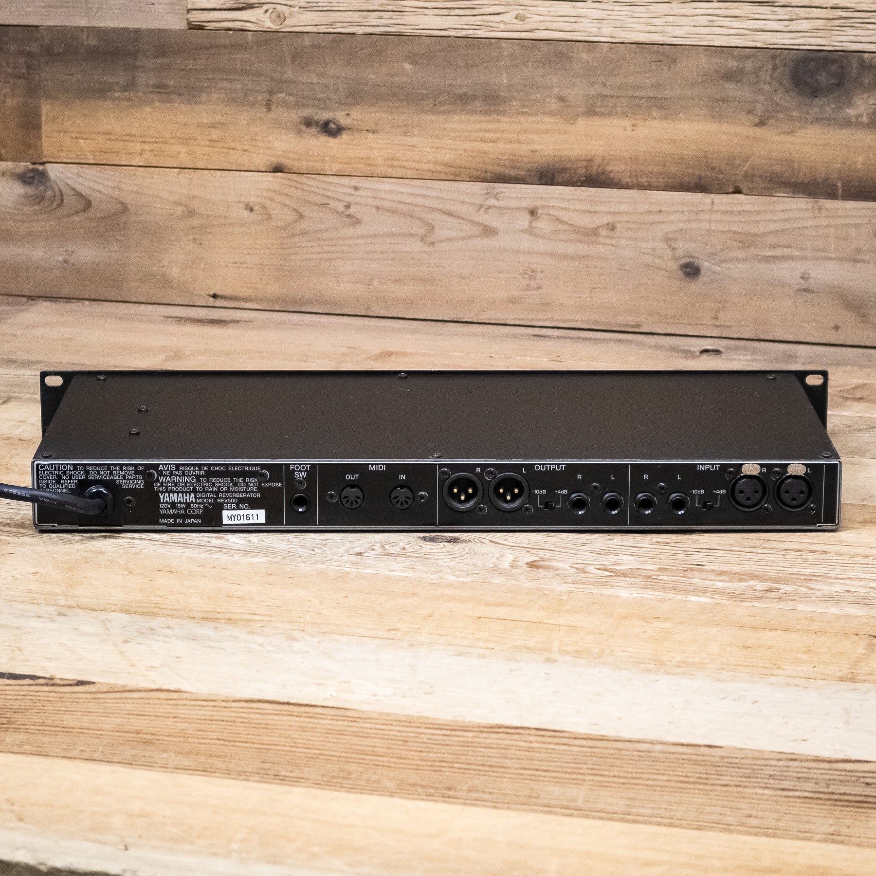 Yamaha REV500 (REV-500) Digital Reverberator Effects Processor