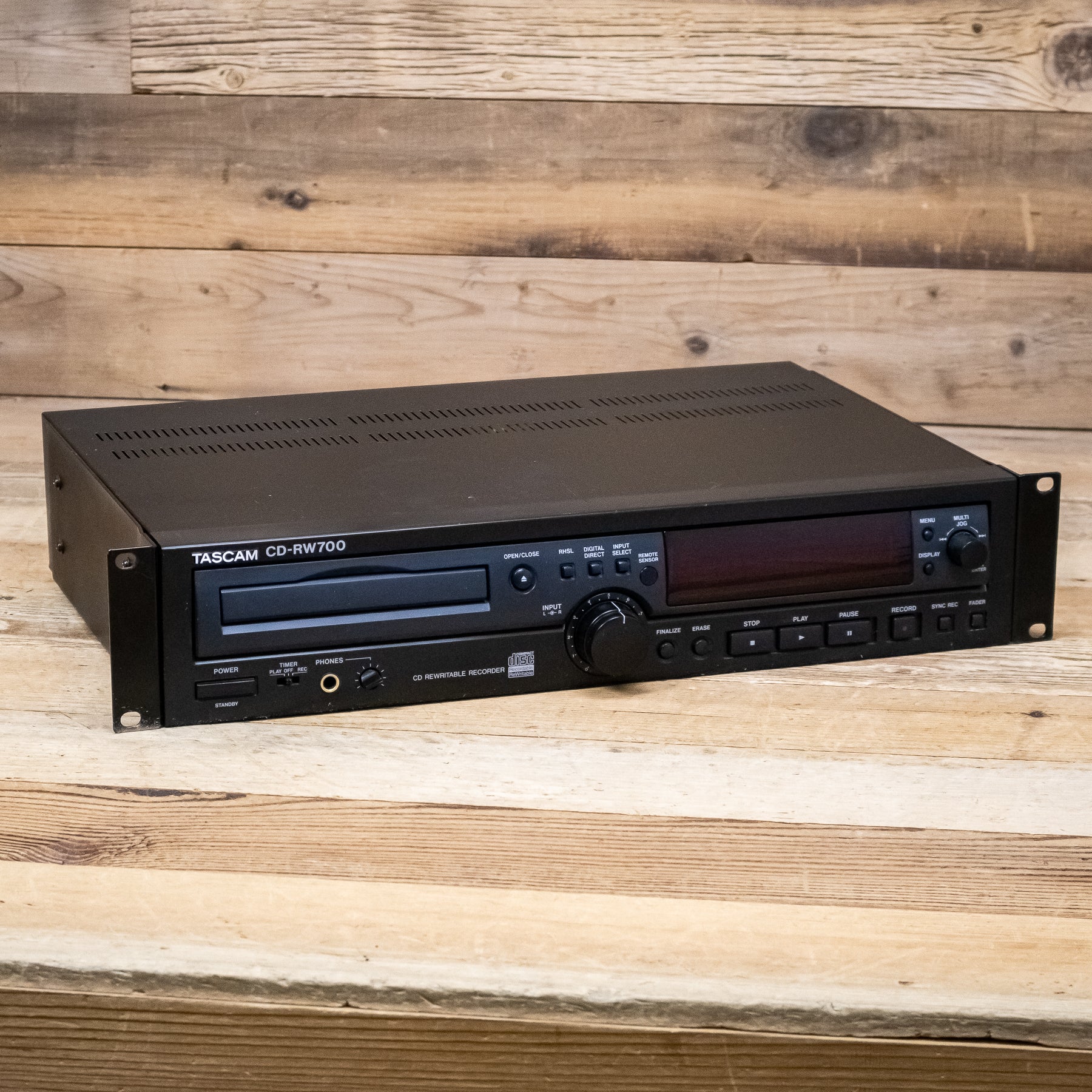 Tascam CD-RW700 CD Recorder/Player – Pixel Pro Audio