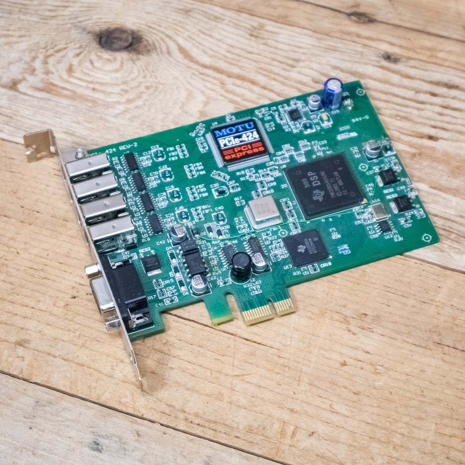 MOTU PCIe-424 PCI Express AudioWire Card