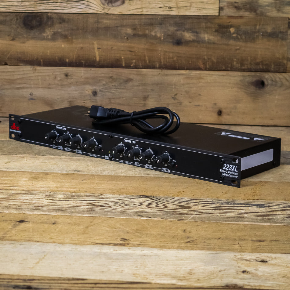 DBX 223XL Stereo 2-Way / Mono 3-Way Crossover