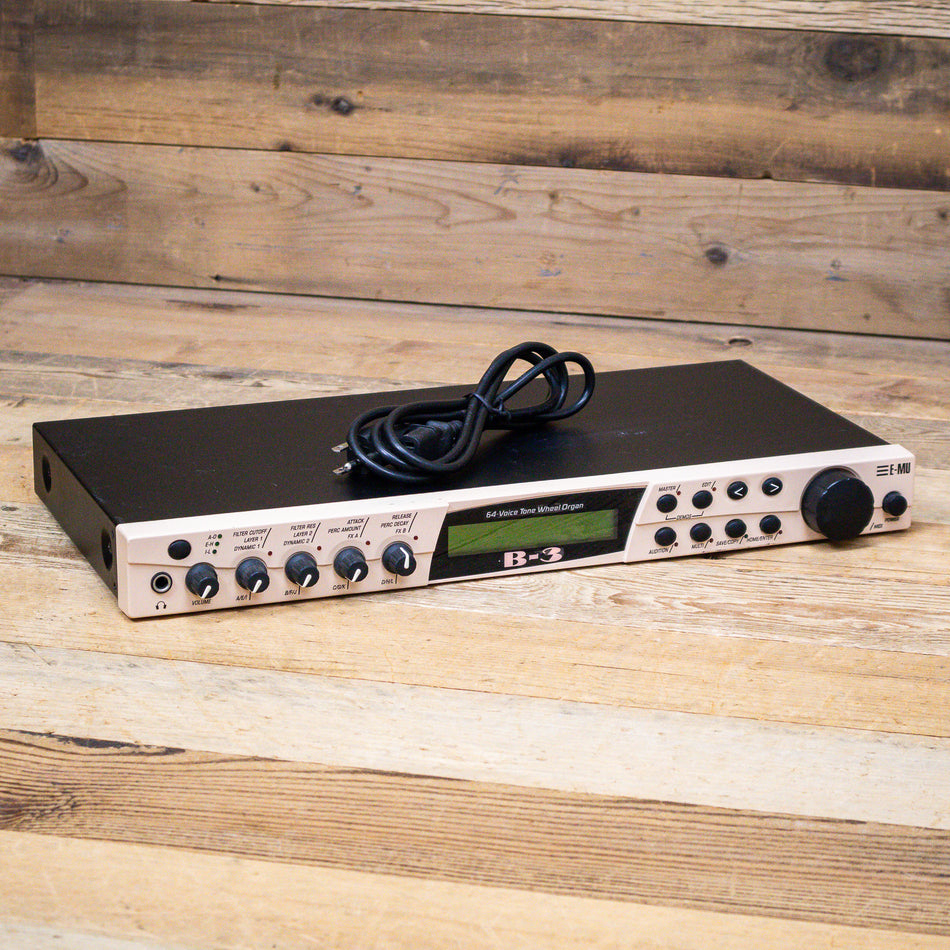 E-Mu B-3 (B3) Tone Wheel Organ 64-Voice Sound Module