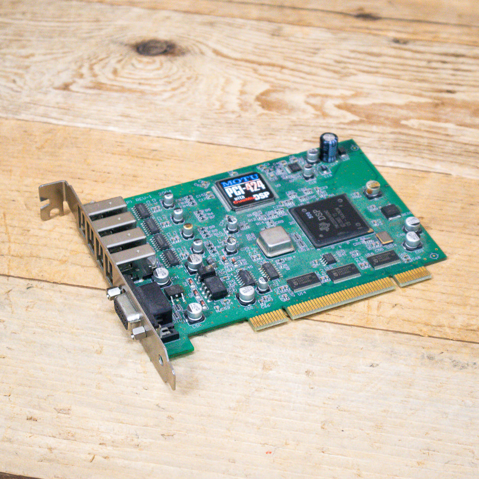 MOTU PCIx-424 AudioWire Card