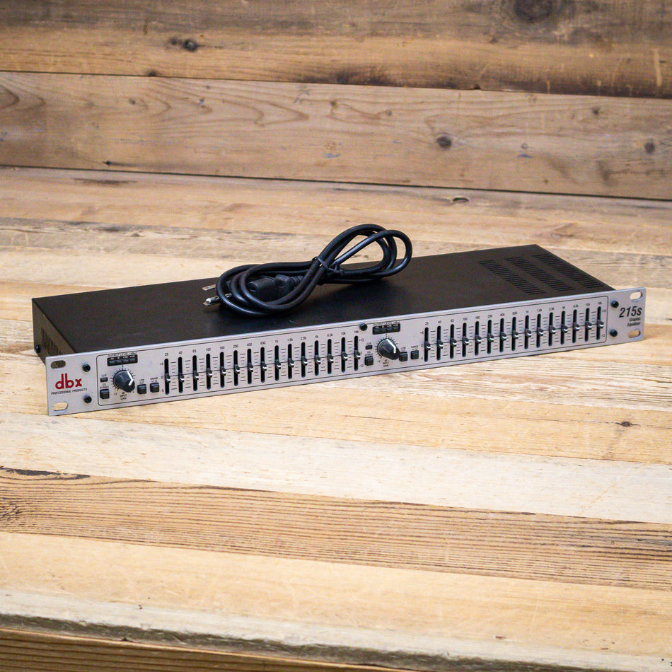 DBX 215s 2-Channel 15-Band Graphic Equalizer