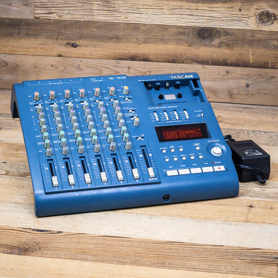 Tascam 424 MK3 Portastudio 4-Track Analog Tape Cassette Recorder