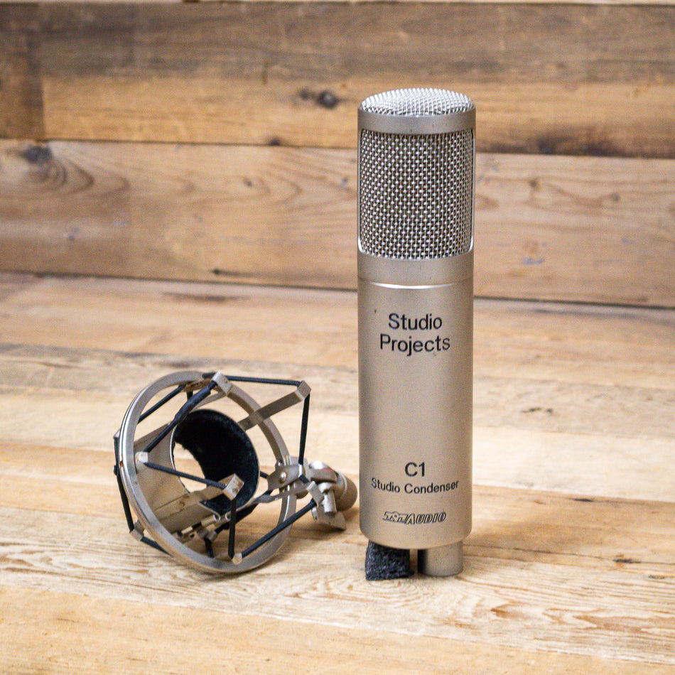 Studio Projects C1 (C-1) Condenser Microphone with Shock Mount