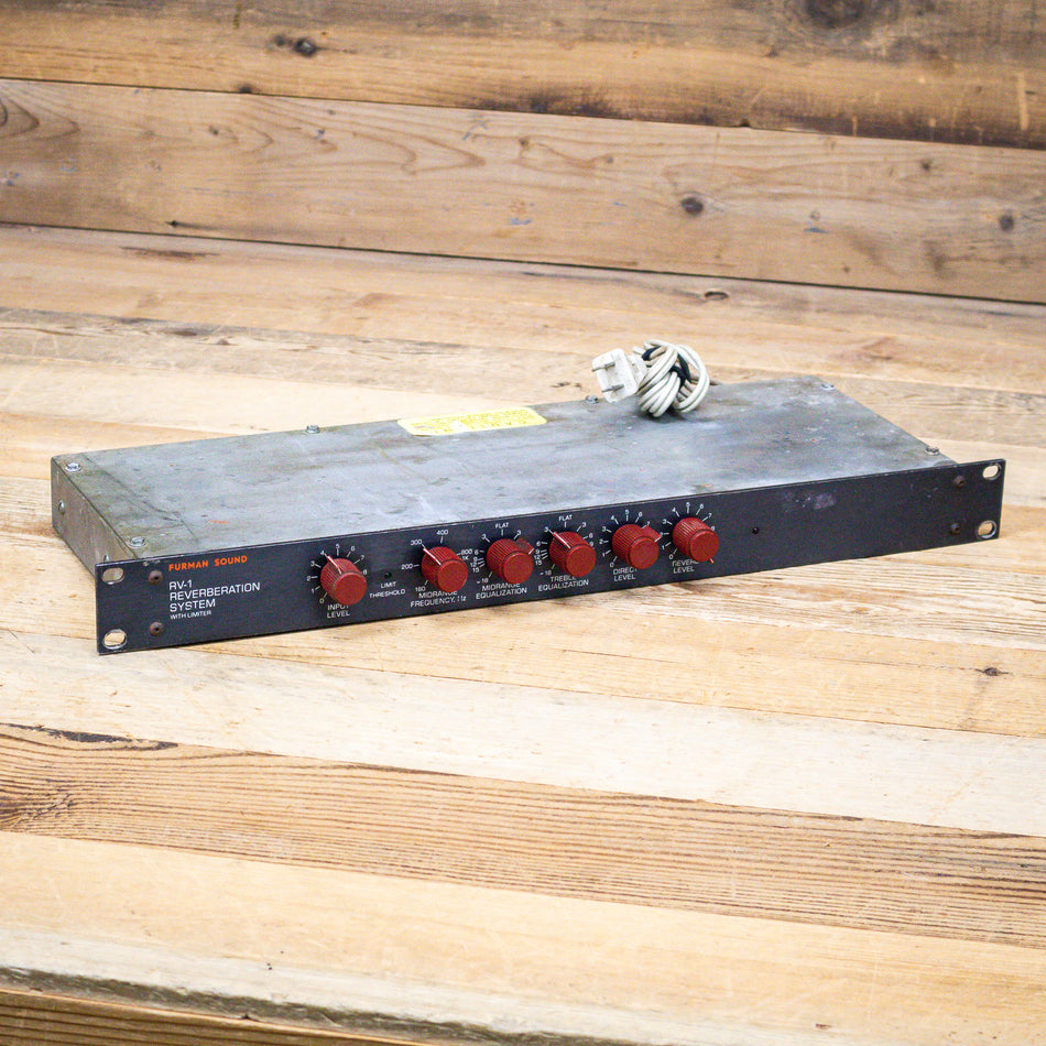 Furman RV-1 (RV1) Spring Reverb with Limiter
