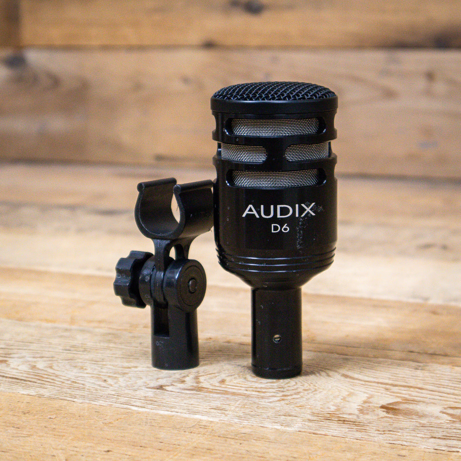Audix D6 (D-6) Dynamic Instrument Microphone