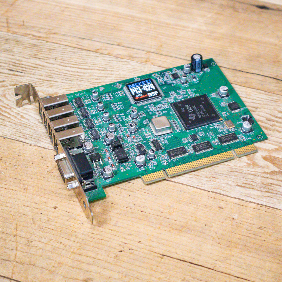 MOTU PCIx-424 AudioWire Card