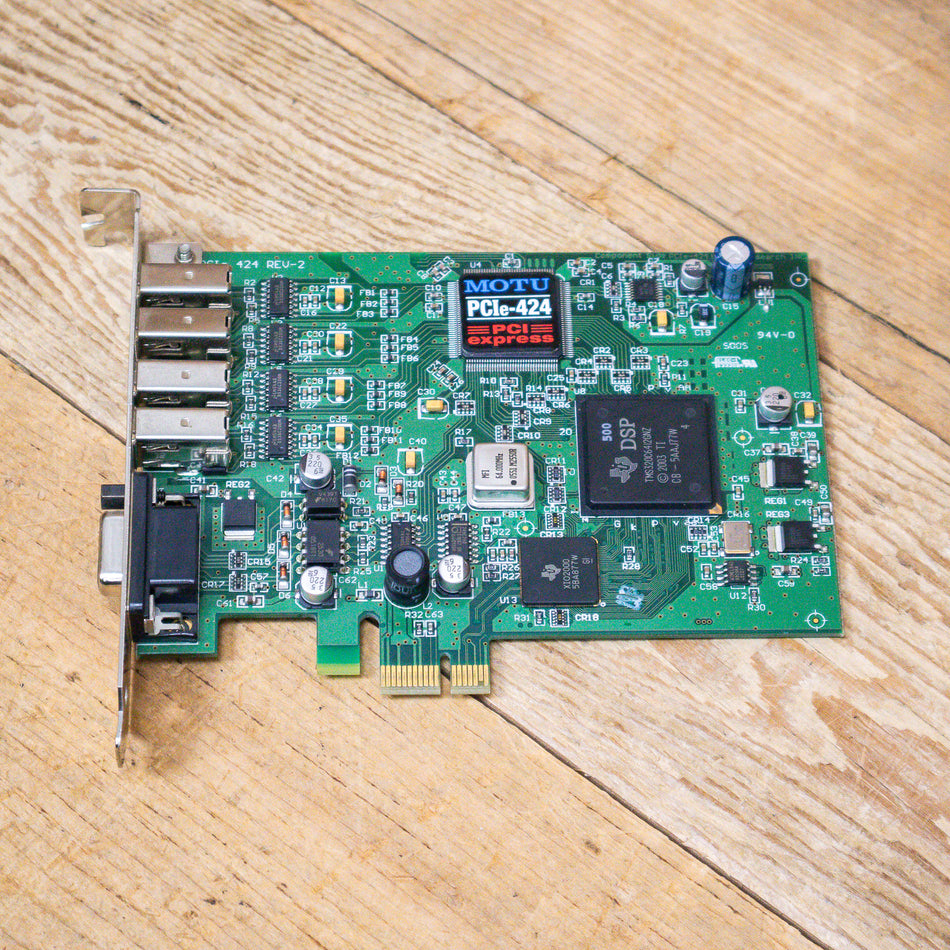 MOTU PCIe-424 PCI Express AudioWire Card